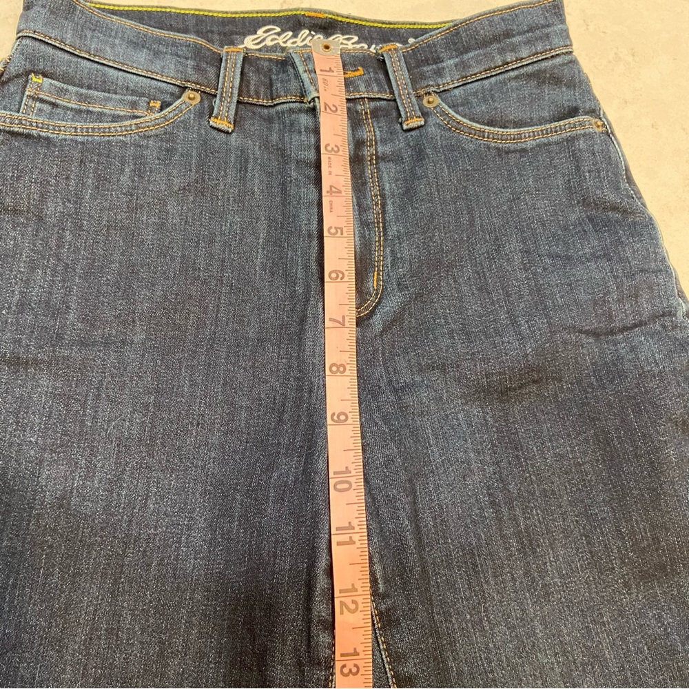 Eddie Bauer Fleece Lined Straight Leg Jeans - Picture 5 of 8